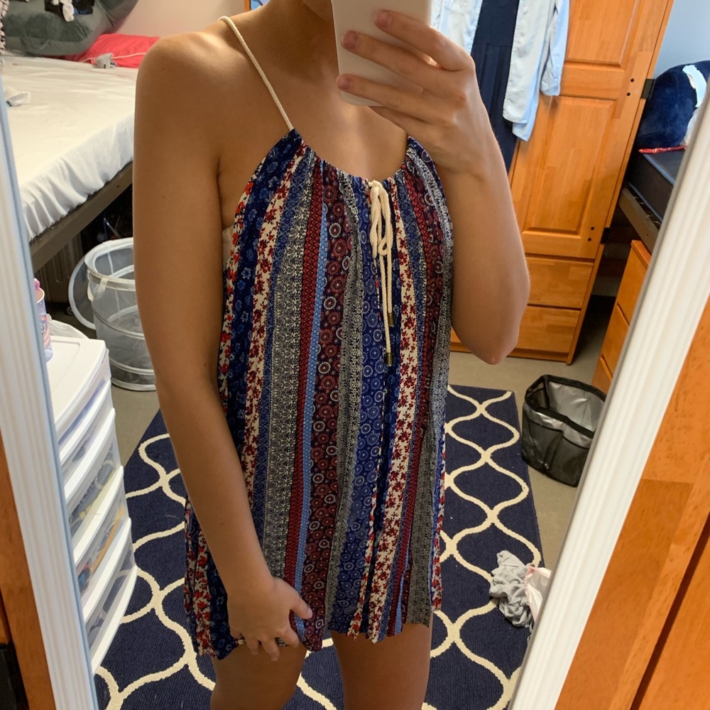 Boho printed dress